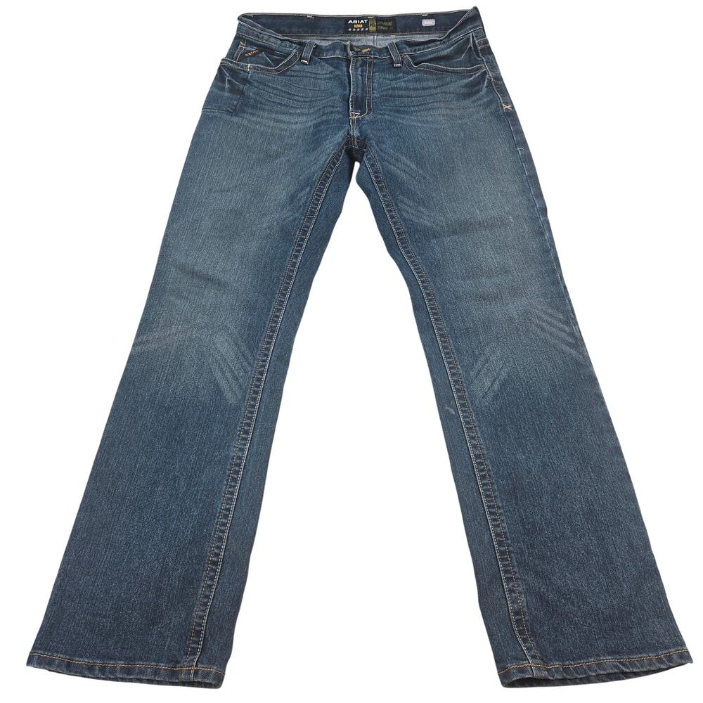 Ariat Rebar M5 Straight DuraStretch Edge Stackable Straight Leg Jean Size 36